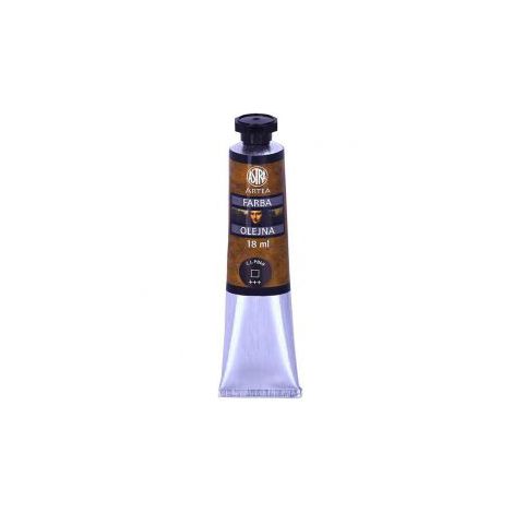 Farba olejna Astra Artea 18ml, Czerń Kostna